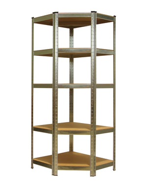 Mensola angolare, mensola per carichi pesanti, 5 livelli, piccola