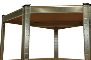 Mensola angolare, mensola per carichi pesanti, 5 livelli, piccola