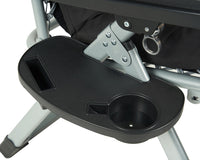 Sedia Sdraio Reclinabile Per Giardino Poltrona Pieghevole Relax Prendisole Lettino Con Cuscino Imbottito E Portabicchiere Patio Campeggio Spiaggia Con Cuscino Regolabile Nero