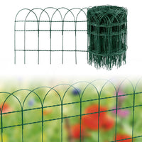 Rete Metallica Bordura Per Aiuole Antiruggine Bordi Protezione Ornamentale Aiuole Fiori Giardini Vialetti Delimitazione Arco Bordatura Rollborder - 0,65x10Metri
