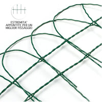 Rete Metallica Bordura Per Aiuole Antiruggine Bordi Protezione Ornamentale Aiuole Fiori Giardini Vialetti Delimitazione Arco Bordatura Rollborder - 0,40x25Metri