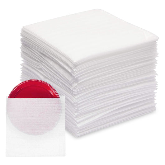 100 Pezzi Pluriball Buste Per Imballaggio Fogli Imballaggio In Poliuretano Espanso Trasloco Protezione Vetro Piatti Porcellane Stoviglie 30x30Cm Imballo Materiale Fragile Delicato