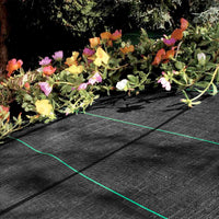 Telo Pacciamatura  Antistrappo Uv Resistente Permeabile Drenante Orto Giardino Serra Polipropilene Contro Le Erbacce Copertura Pacciamante Super Resistente Stop Erbe Infestanti 1.05x20Mt