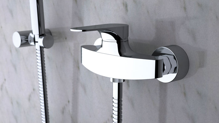 Rubinetto doccia esterno con kit doccia - serie class line