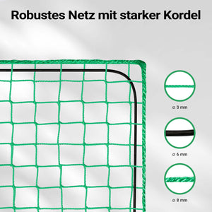 Rete ferma carico per trasporto su rimorchio e container 3 x 6 m Rete di sicurezza