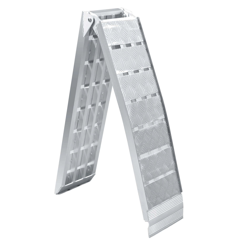 2x rampe di carico ripiegabili per moto ATV 228cm 1360kg In alluminio Rampa di salita