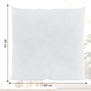 Imbottiture Per Cuscini Set 2 Pezzi, Cuscino Divano Varie Misure Prodotto Italiano Anima Per Cuscino Da Riempimento Morbide Soffici Al Tatto 60x60 cm