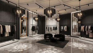 Lampadario A Sospensione Da Soffitto APP1678-8CP Grigio