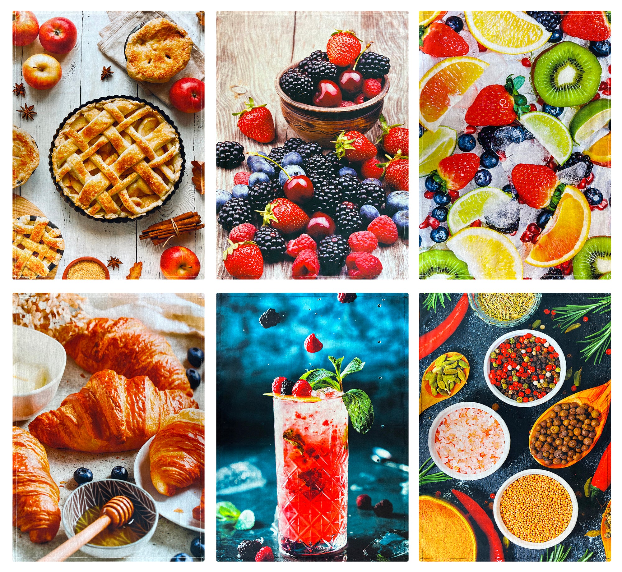 Set Strofinacci Cucina A Righe Quadretti Confezione Da 10 Pezzi In Cotone Multicolore 45 x 70 Cm Canovacci Asciugamani Assorbenti Riutilizzabili Lavabili In Lavatrice Lunga Durata Rigati