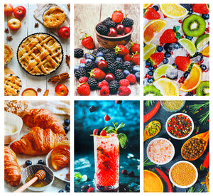 Set Strofinacci Cucina A Righe Quadretti Confezione Da 10 Pezzi In Cotone Multicolore 45 x 70 Cm Canovacci Asciugamani Assorbenti Riutilizzabili Lavabili In Lavatrice Lunga Durata Rigati