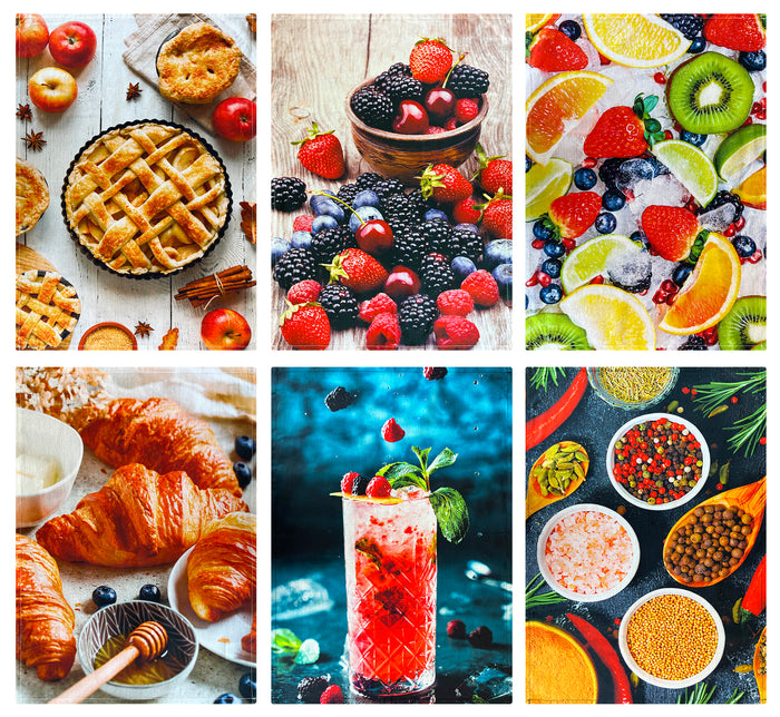 Set Strofinacci Cucina A Righe Quadretti Confezione Da 10 Pezzi In Cotone Multicolore 45 x 70 Cm Canovacci Asciugamani Assorbenti Riutilizzabili Lavabili In Lavatrice Lunga Durata Rigati