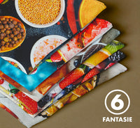 Set Strofinacci Cucina A Righe Quadretti Confezione Da 10 Pezzi In Cotone Multicolore 45 x 70 Cm Canovacci Asciugamani Assorbenti Riutilizzabili Lavabili In Lavatrice Lunga Durata Rigati