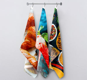 Set Strofinacci Cucina A Righe Quadretti Confezione Da 10 Pezzi In Cotone Multicolore 45 x 70 Cm Canovacci Asciugamani Assorbenti Riutilizzabili Lavabili In Lavatrice Lunga Durata Rigati