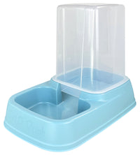 Dispenser Cibo Acqua Gatti Cani Distributore Automatico Crocchette Grande Capiente 8 Litri Per Animali Di Tutte Le Taglie
