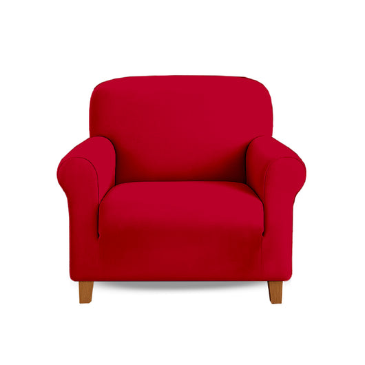 Copridivano In Velluto Elegante Impermeabile Tessuto Elasticizzato Antimacchia Copripoltrona Salva Divano Due Tre Posti Cover Sofà Universale Certificato Oekotex Antigraffio Animali  Bordeaux - Copripoltrona