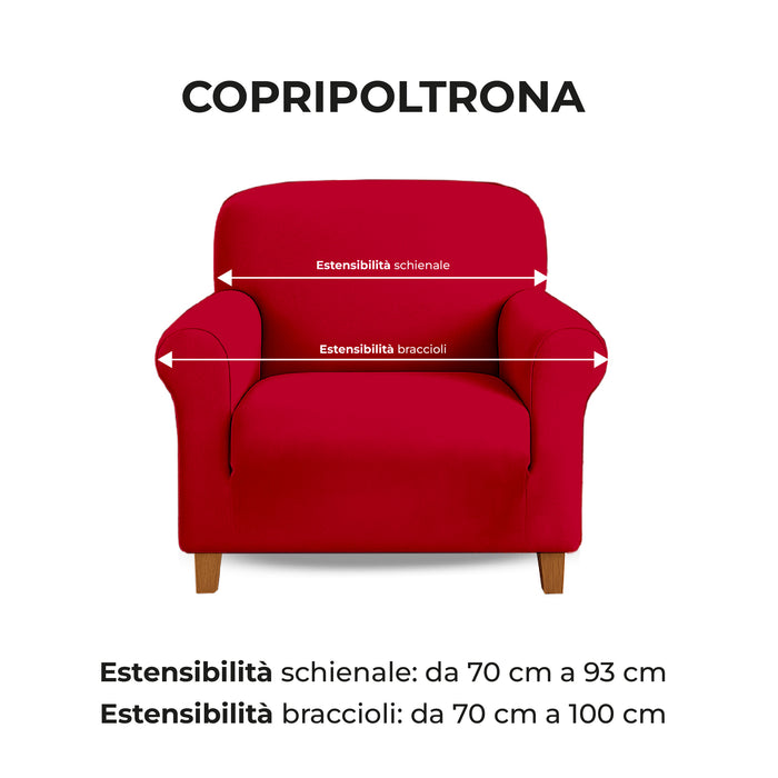 Copridivano In Velluto Elegante Impermeabile Tessuto Elasticizzato Antimacchia Copripoltrona Salva Divano Due Tre Posti Cover Sofà Universale Certificato Oekotex Antigraffio Animali  Bordeaux - Copripoltrona