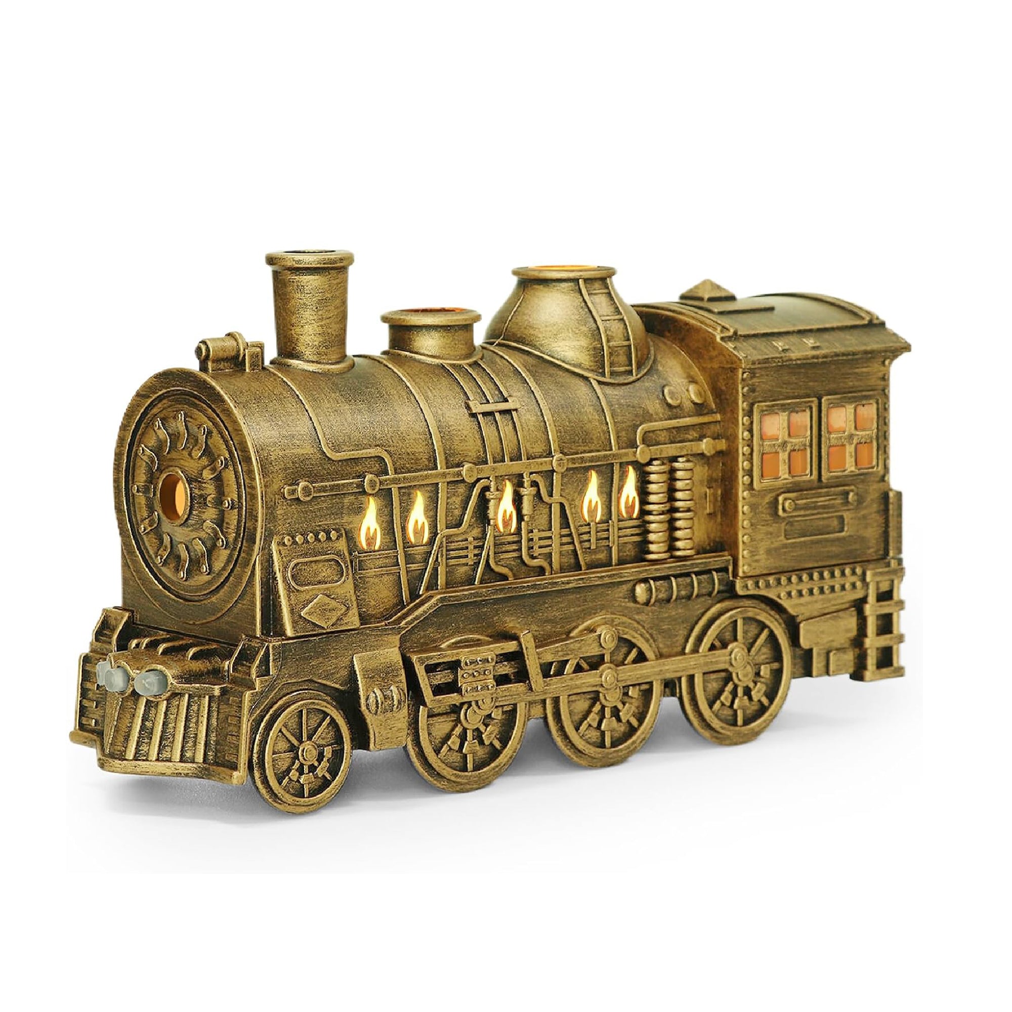 Diffusore Di Oli Essenziali A Forma Di Treno Diffusore Aromaterapia Nebbia Fredda Con Luci Funzione Timing Soggiorno Camera Da Letto Ricarica Usb