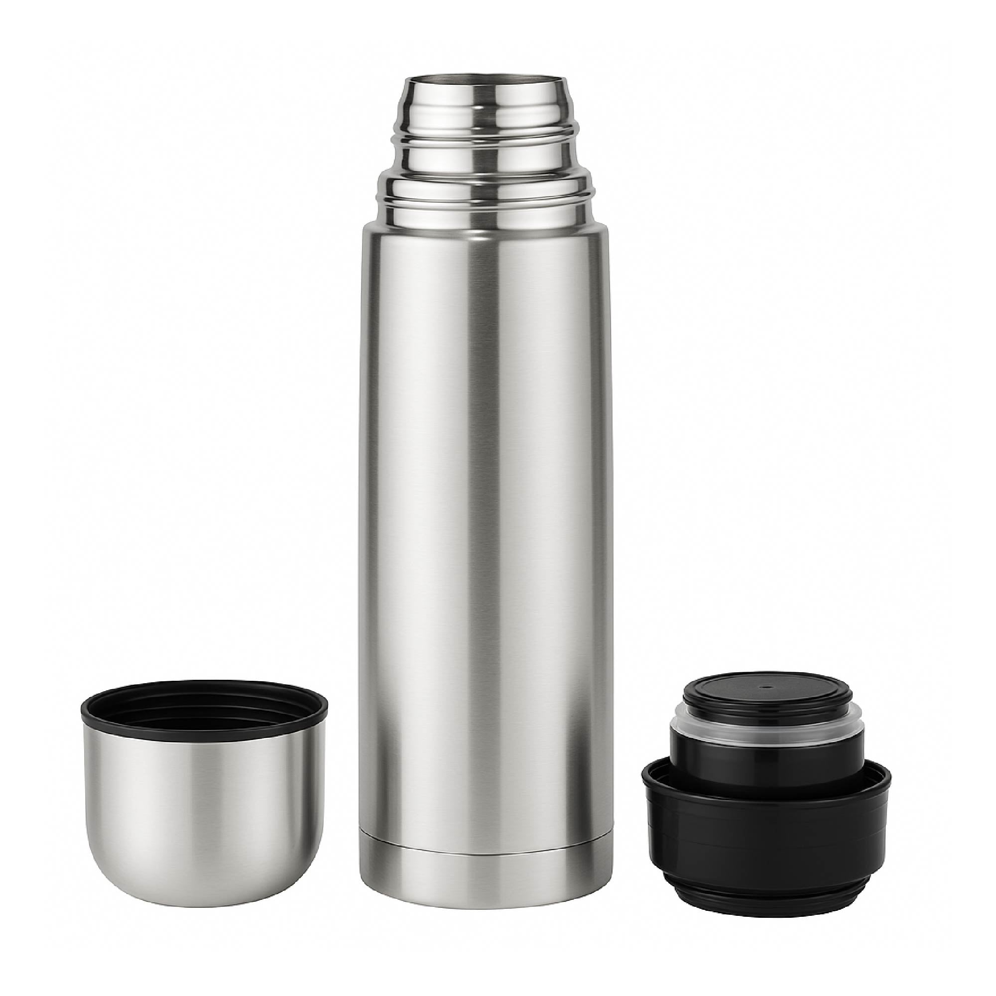 Termos Caffè In Acciaio Inox Borraccia Termica Doppia Parete Bevande Calde Fredde Thermos Senza Bpa Con Tappo Ermetico Bottiglia Viaggio Lavoro Sport 500 ml