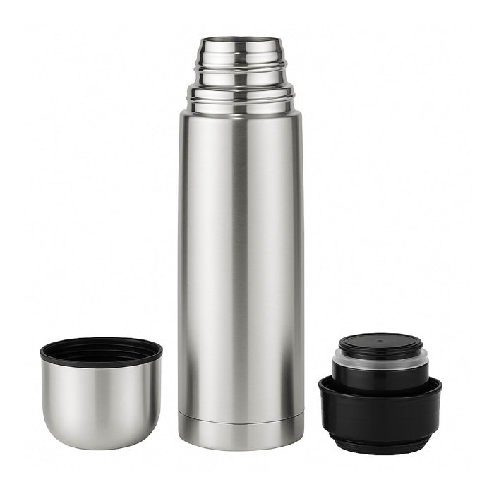Termos Caffè In Acciaio Inox Borraccia Termica Doppia Parete Bevande Calde Fredde Thermos Senza Bpa Con Tappo Ermetico Bottiglia Viaggio Lavoro Sport 500 ml