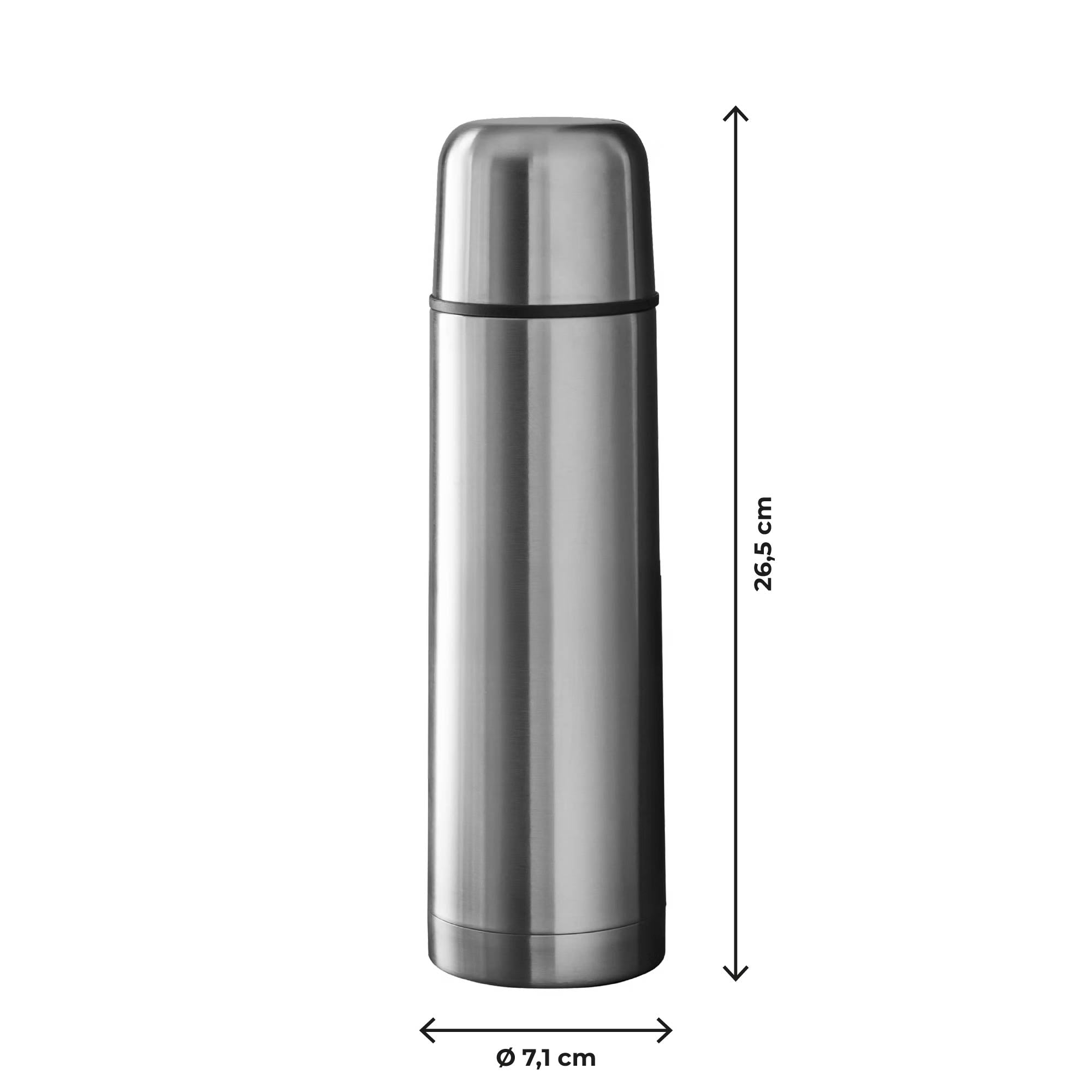 Termos Caffè In Acciaio Inox Borraccia Termica Doppia Parete Bevande Calde Fredde Thermos Senza Bpa Con Tappo Ermetico Bottiglia Viaggio Lavoro Sport 500 ml