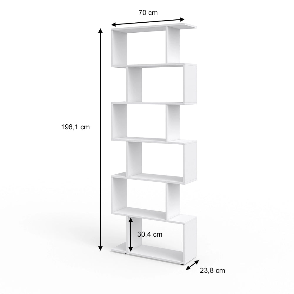 Vicco Divisorio per ambienti Bianco 70 x 192.2 cm