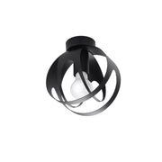 Lampada da soffitto TULOS nero