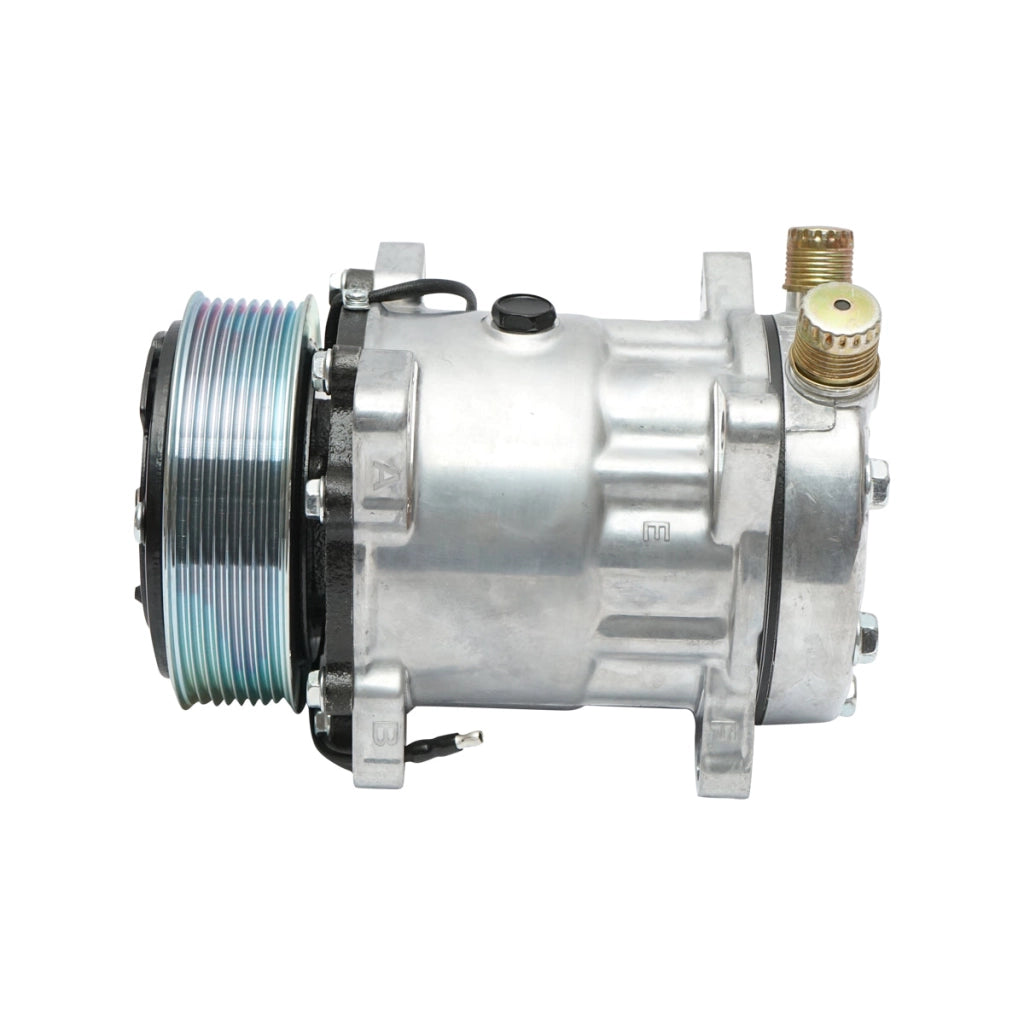 Compressore aria condizionata Mercedes Sprinter, Case IH, Fiat, Ford, New Holland codice OEM 82016158, 87709786, 82008689, 82002069, 81866263