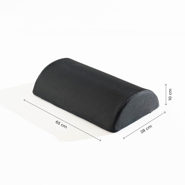 Poggiapiedi Ergonomico da Scrivania in Memory Foam 43x28x10 cm Supporto Ortopedico Circolazione per Piedi e Gambe sotto la Scrivania Cuscino Antiscivolo per Postura Corretta in Ufficio o Casa