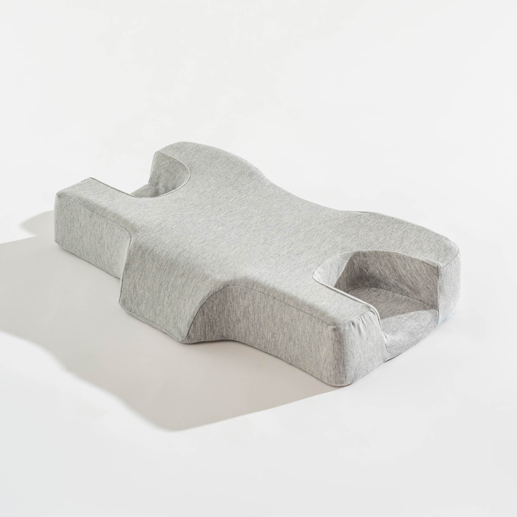 Cuscino Antirughe in Memory Foam Ergonomico 62x38x10 cm – Supporto Cervicale Ortopedico per Dormire Supini e Laterali, Anti Pressione Viso, Federa Morbida Rimovibile e Lavabile