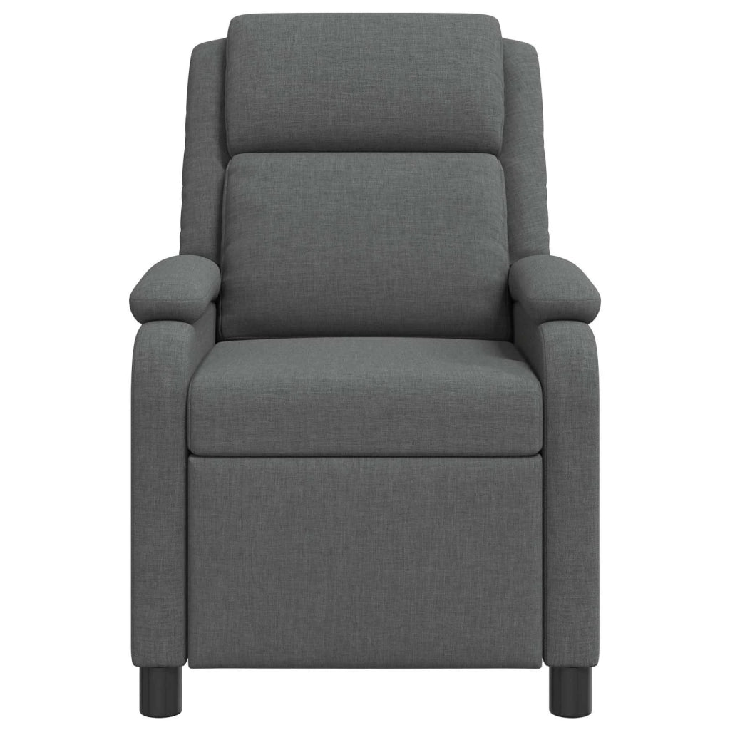 Divano Sedia-Poltrona Massaggiante Grigio Scuro Tessuto 414145