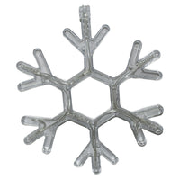 LUCE DECORAZIONE NATALIZIA 9 LED FIOCCO DI NEVE