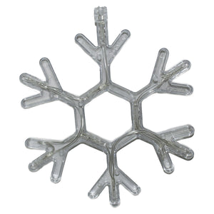 LUCE DECORAZIONE NATALIZIA 9 LED FIOCCO DI NEVE