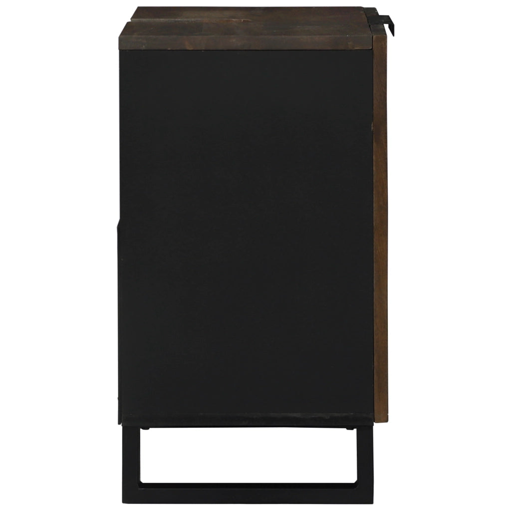 Mobile lavabo Noce Legno massello, Metallo Medio Elegante