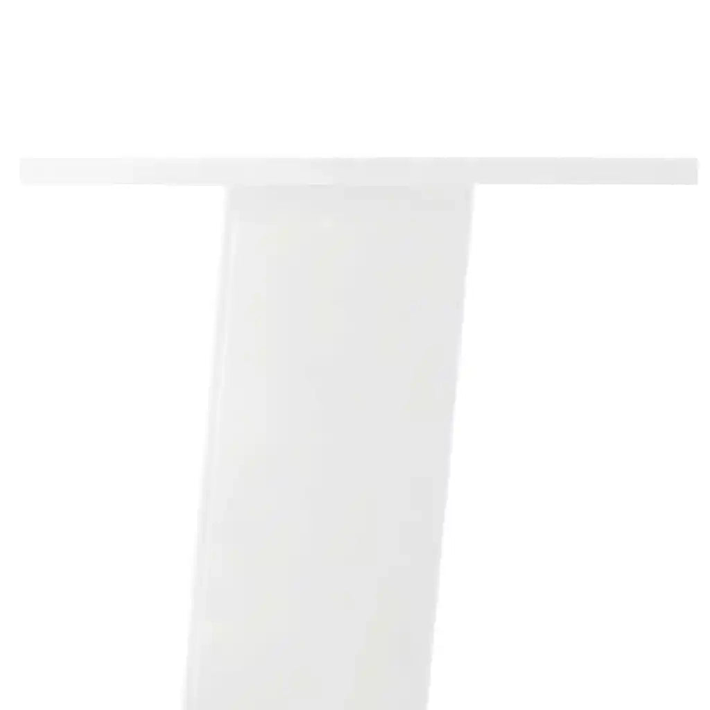 Gambe per tavolino da caff¨¨ 4 pz-Set di 4 Gamba per Tavolo Bianche 30 cm Acciaio 791406