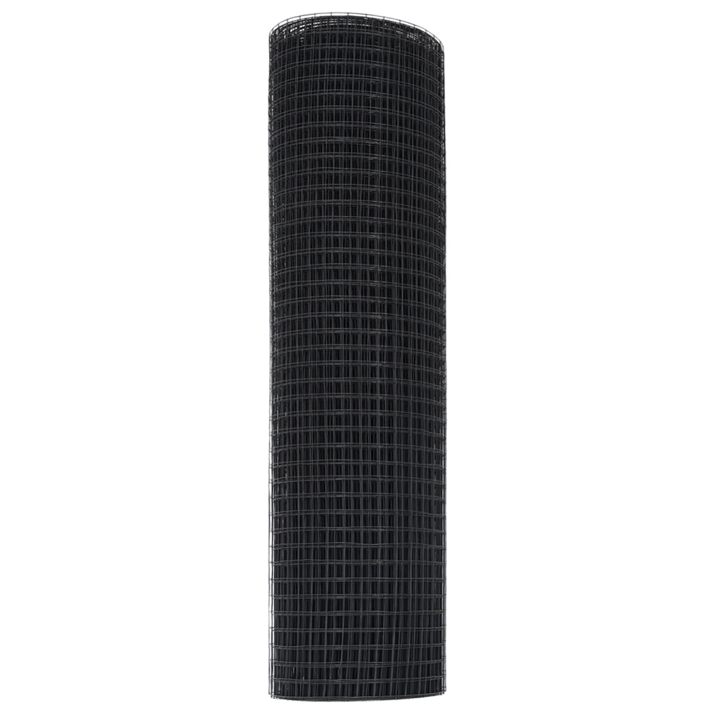 Recinzione in Filo Saldato Grigia 0.5x100 m Acciaio