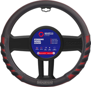 Coprivolante SPS101 auto universale rosso e nero anti dissolvenza