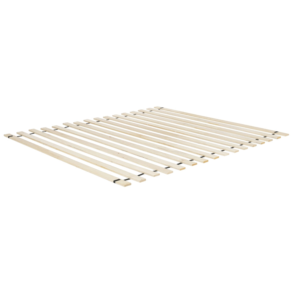 Letto matrimoniale in velluto a coste con struttura a doghe beige 160 x 200 cm stile classico camera da letto