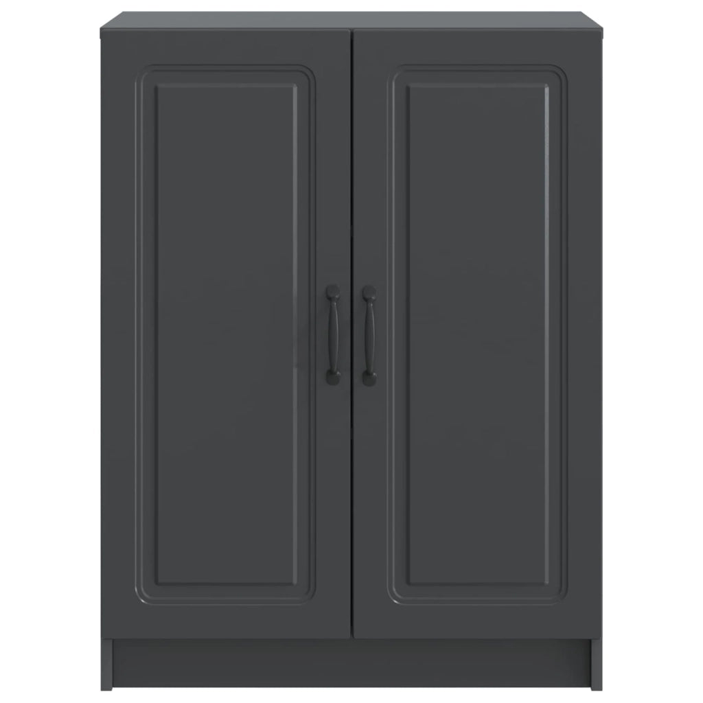 Credenza Nero 66 x 34,5 x 87 cm Legno ingegnerizzato