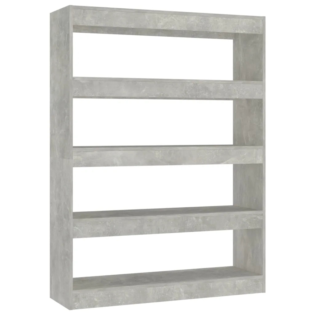 Libreria/Divisorio Grigio Cemento 100x30x135 cm 811758