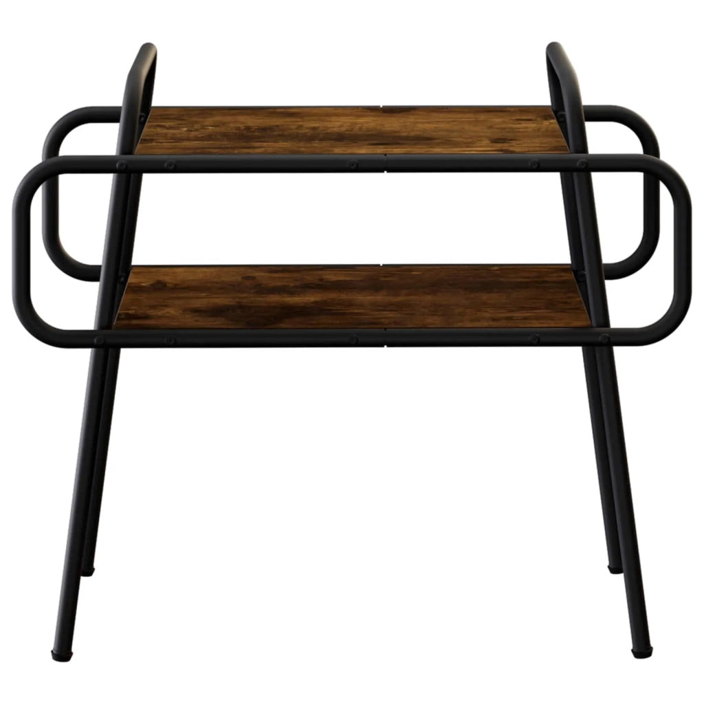 Tavolino da salotto Rovere Fumo 60 x 30 x 51 cm 8007758