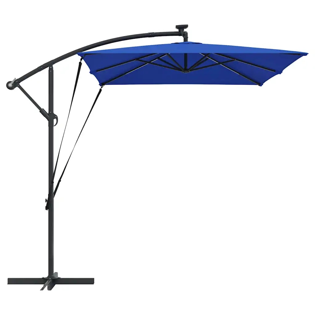 Ombrellone Azzurro 294 x 200 x 270 cm Poliestere e Alluminio 42003396