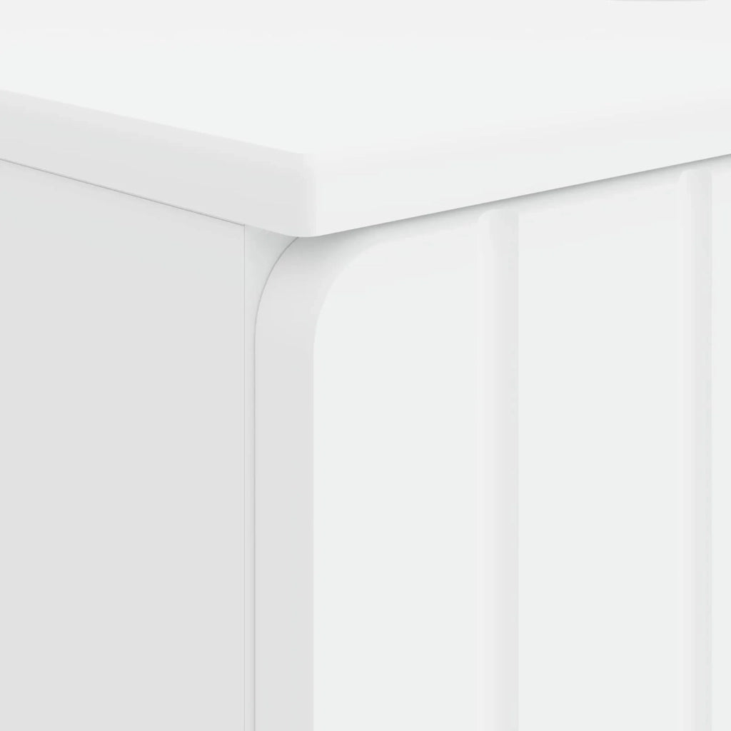 Armadio per Lavabo da Bagno ZWOLLE Bianco 59,5 x 31,5 x 59 cm 896345