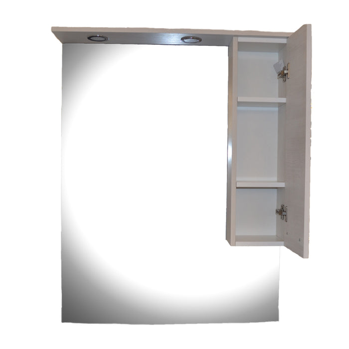 MOBILE BAGNO ROVERE BIANCO 3 ANTE 85 CM