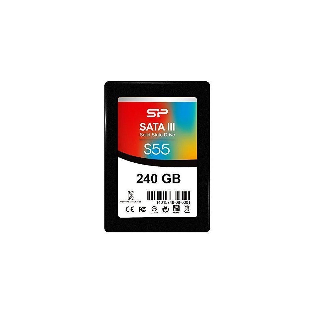 Trade Shop - Hard Disk Ssd Stato Solido 240gb, 510 Mb/s, 2.5" Sata Iii Sp Silicon Power S55 -