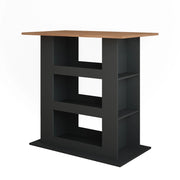 Vicco Tavolo da bar Quercia dorata/antracite 110 x 65 cm