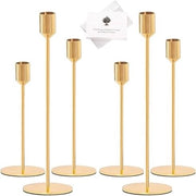 Set di 6 Tenoni d'Argento - Diverse Altezze per Decorazione da Tavola Elegante