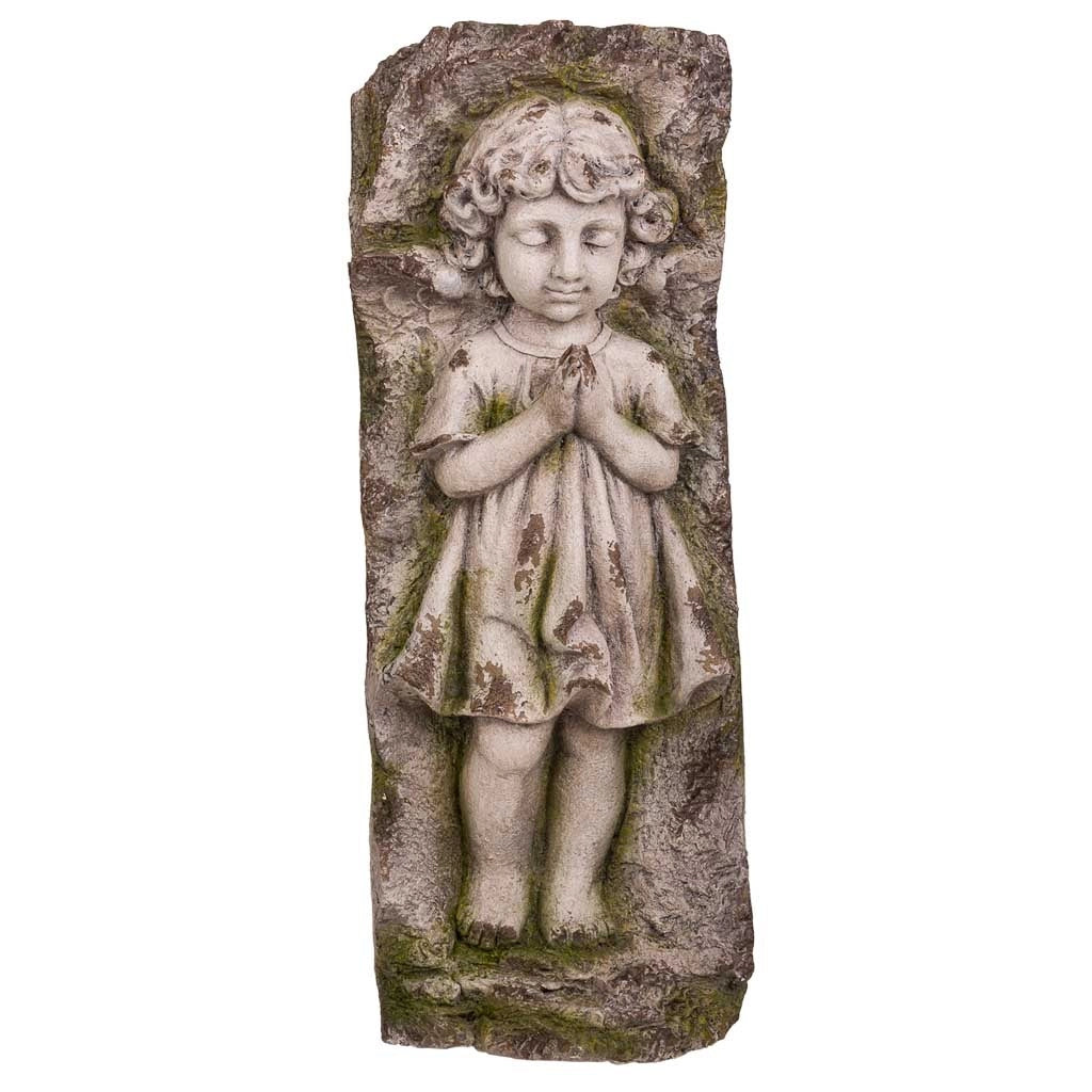 Fioriera decorativa da parete in magnesio 29x22x78h