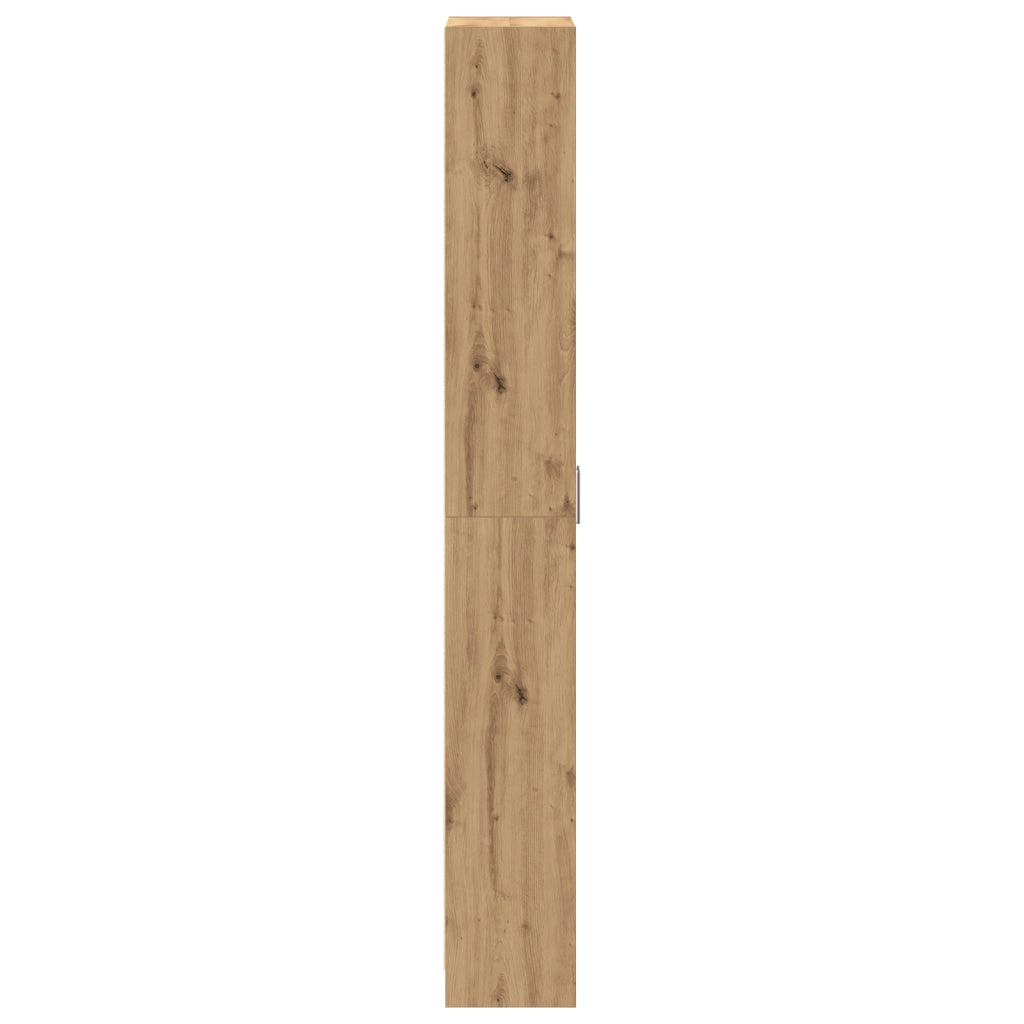 Armadio in rovere artigianale 55x25x189 cm Legno ingegnerizzato