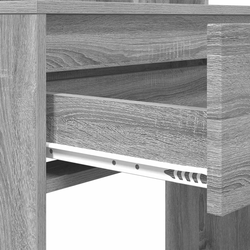 Tavoli da Trucco per Camera da Letto con cassetto Grigio Sonoma 888983