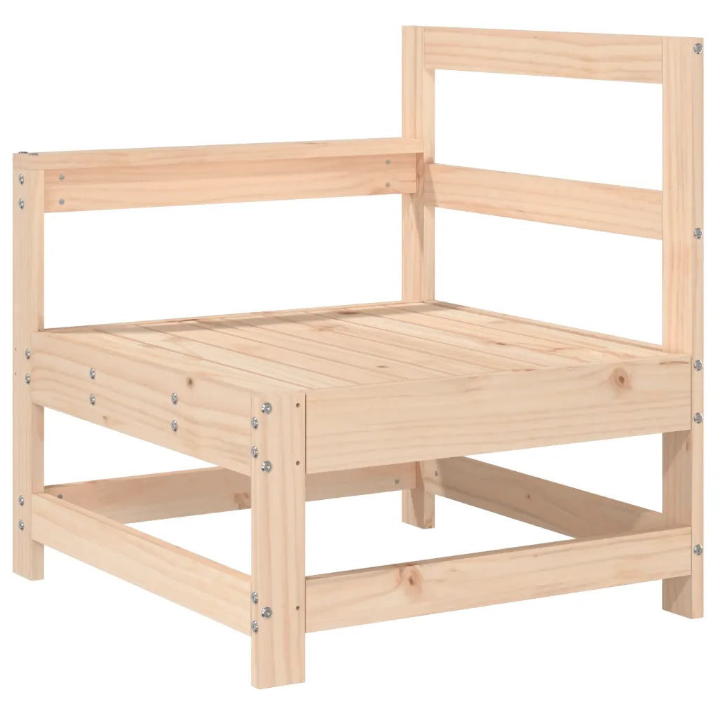 Salotto da Giardino-Set Salotto da Giardino 3 pz in Legno Massello di Pino 989733